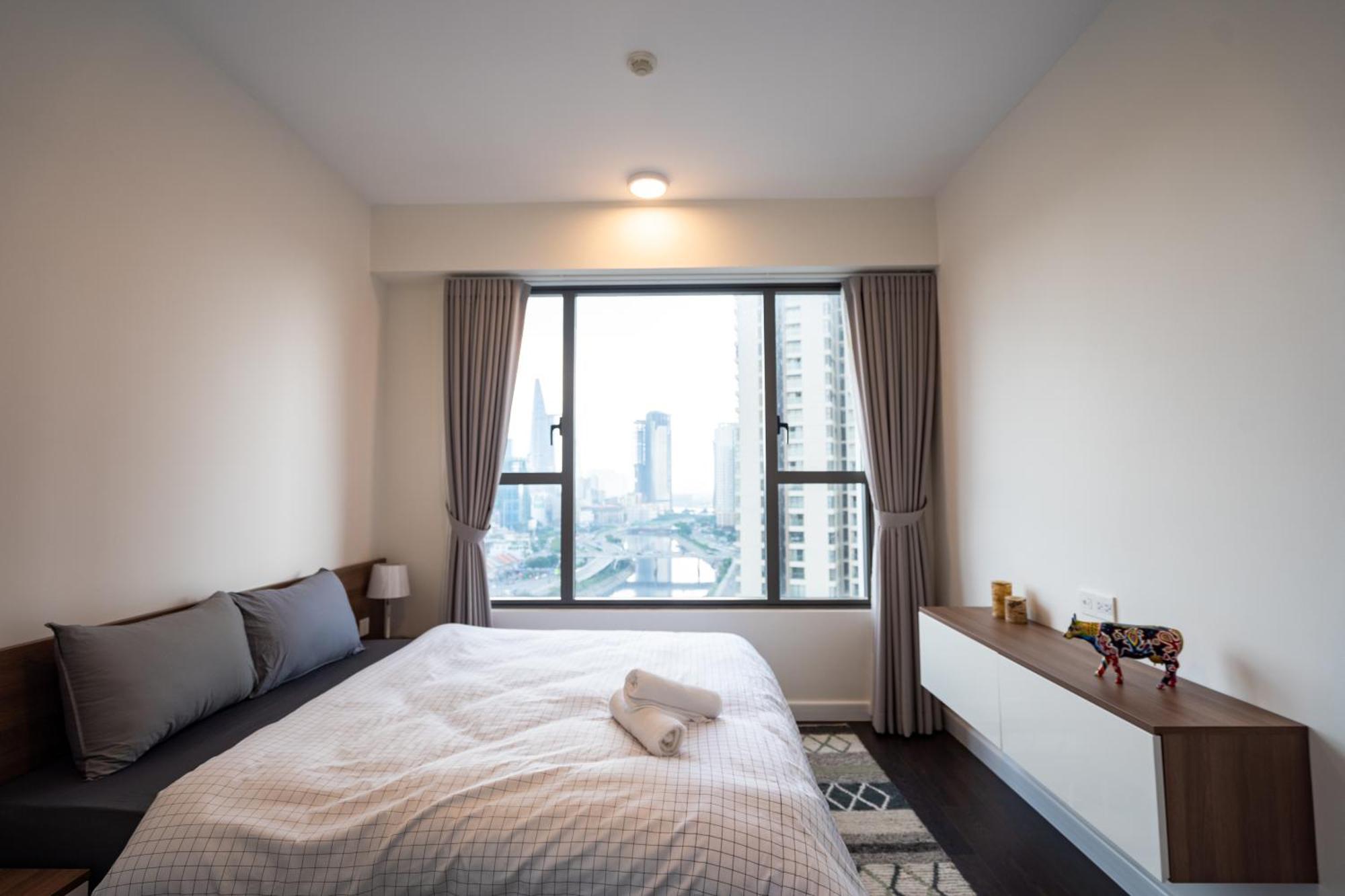 הו צ'י מין סיטי Central Business District Rivergate Apartment - Free Pickup & Pool מראה חיצוני תמונה
