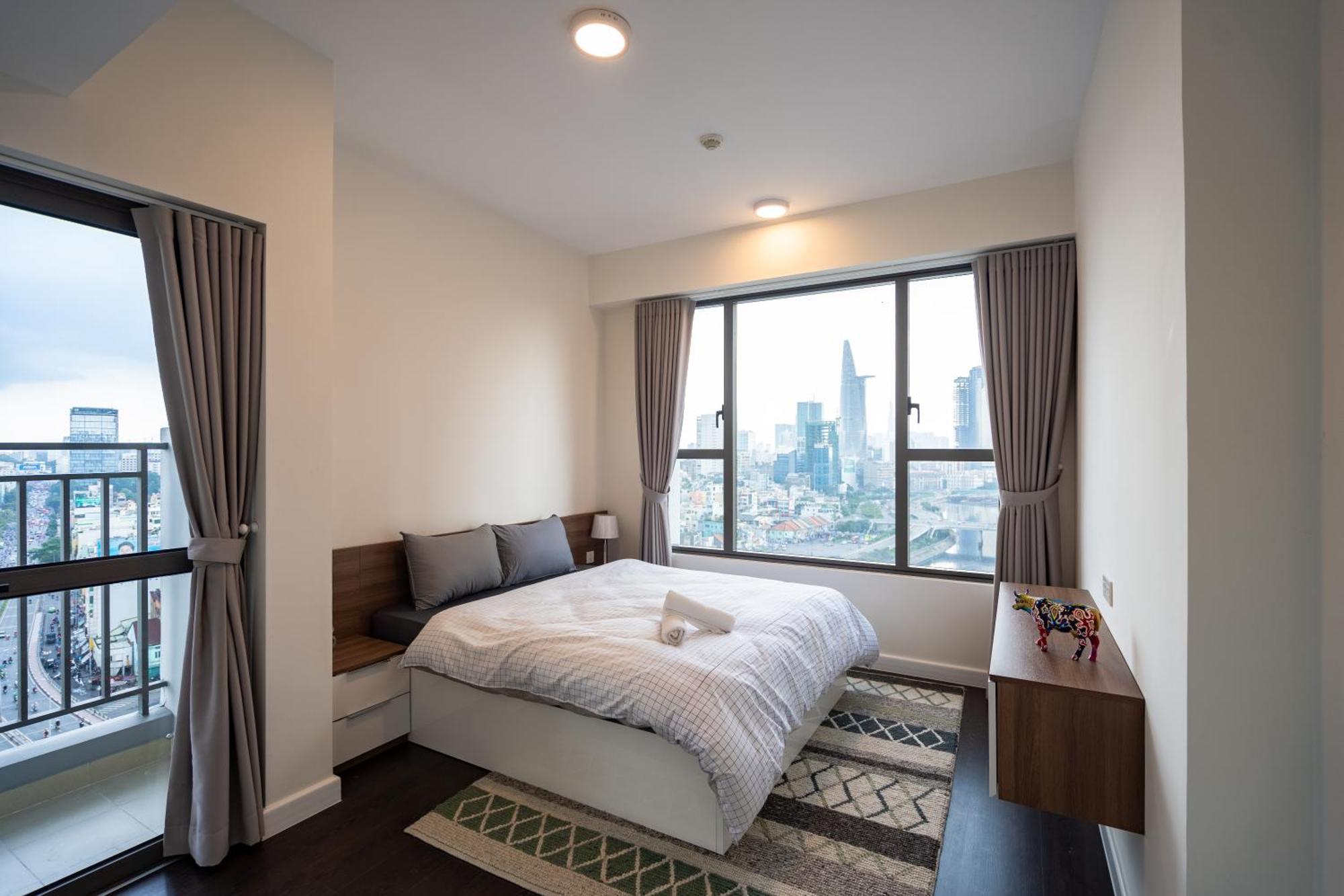 הו צ'י מין סיטי Central Business District Rivergate Apartment - Free Pickup & Pool מראה חיצוני תמונה