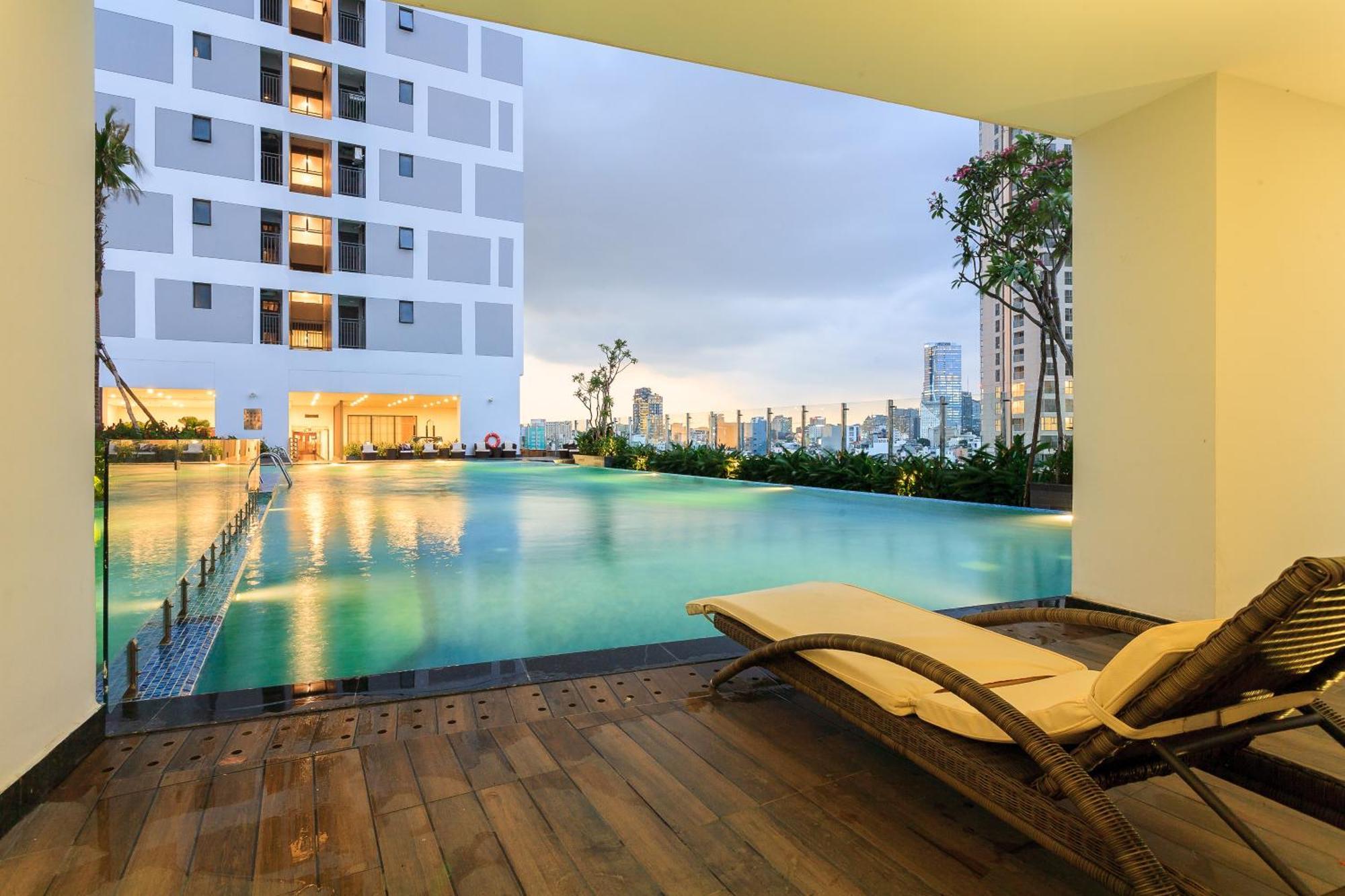הו צ'י מין סיטי Central Business District Rivergate Apartment - Free Pickup & Pool מראה חיצוני תמונה