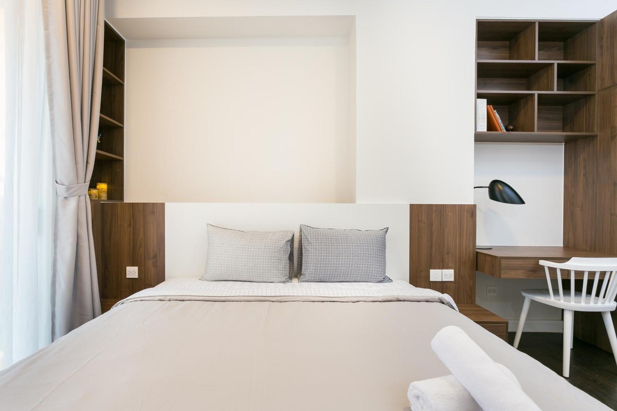 הו צ'י מין סיטי Central Business District Rivergate Apartment - Free Pickup & Pool מראה חיצוני תמונה