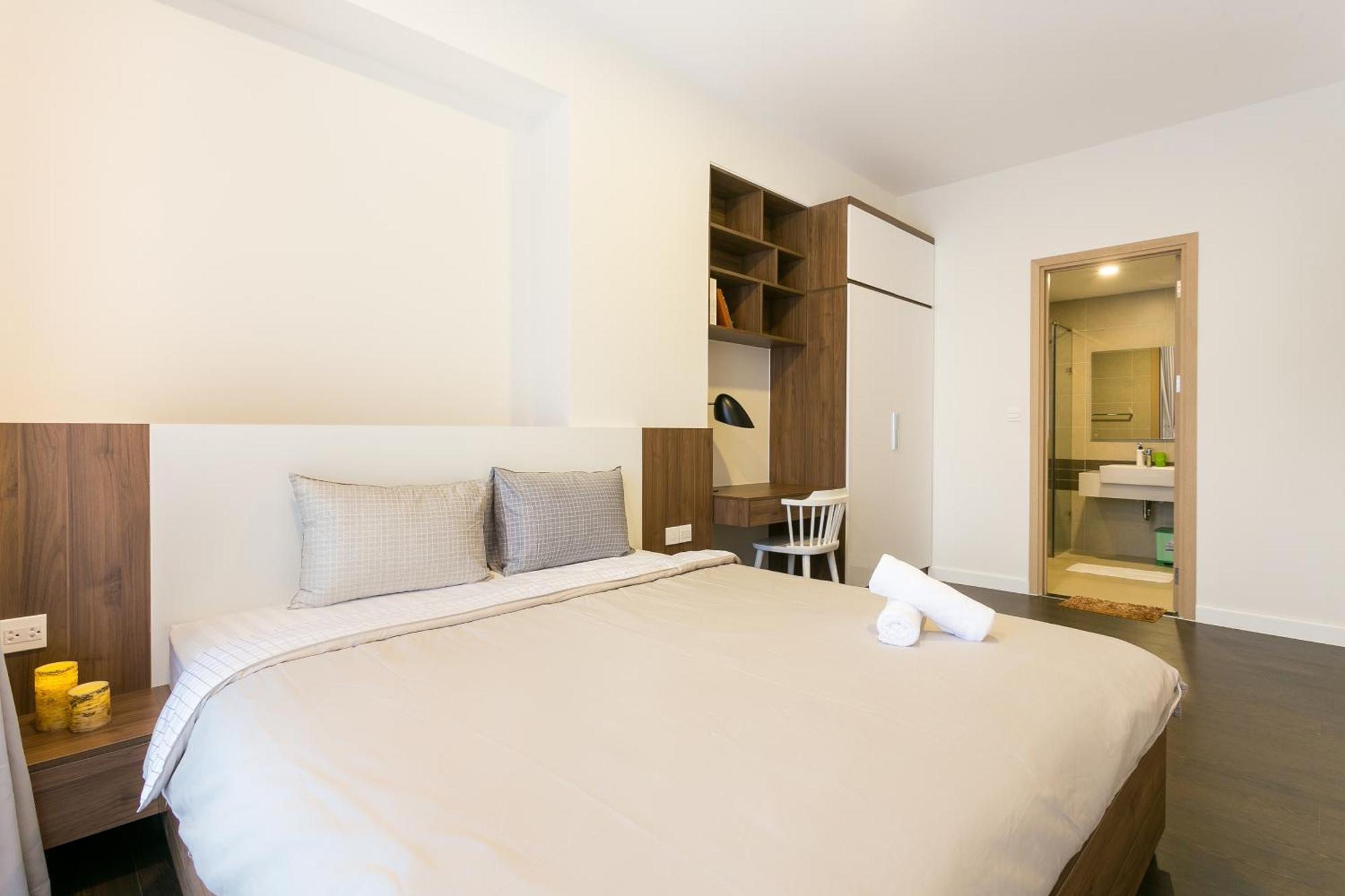 הו צ'י מין סיטי Central Business District Rivergate Apartment - Free Pickup & Pool מראה חיצוני תמונה