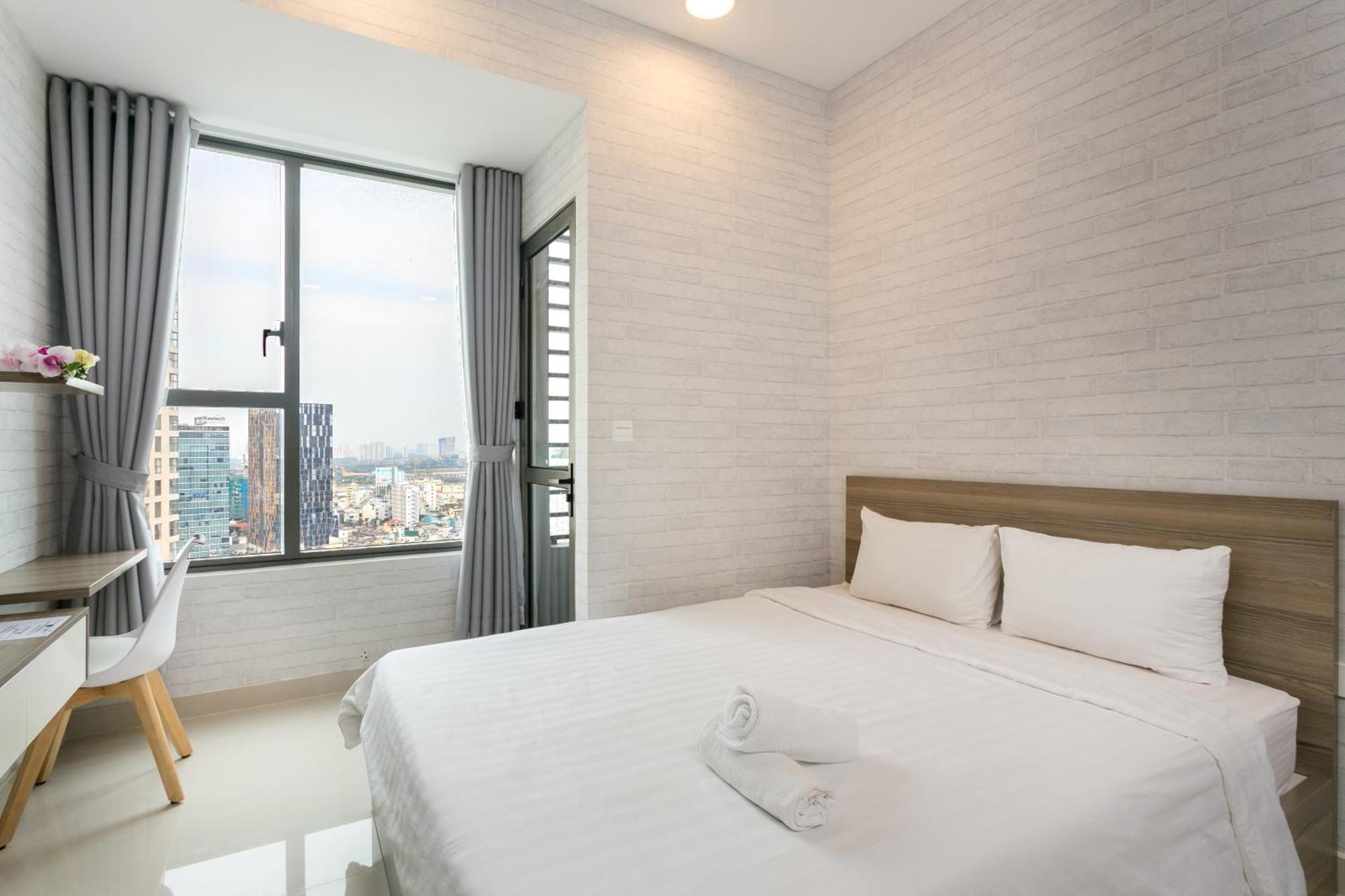 הו צ'י מין סיטי Central Business District Rivergate Apartment - Free Pickup & Pool מראה חיצוני תמונה